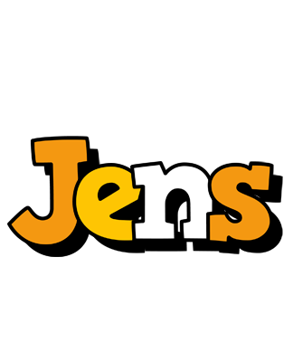 Jens cartoon logo