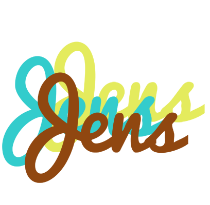 Jens cupcake logo