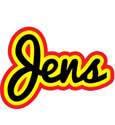 Jens flaming logo