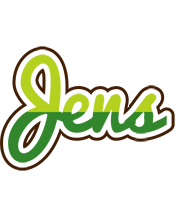 Jens golfing logo