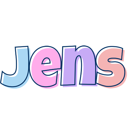 Jens pastel logo