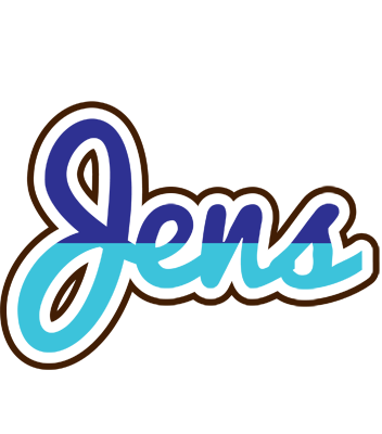 Jens raining logo