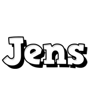 Jens snowing logo