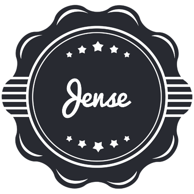 Jense badge logo