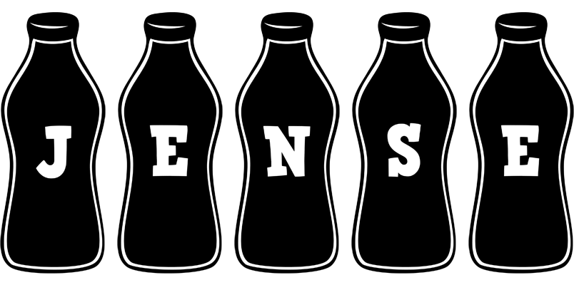 Jense bottle logo