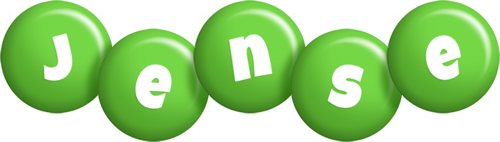 Jense candy-green logo