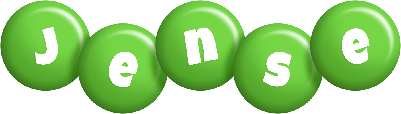 Jense candy-green logo