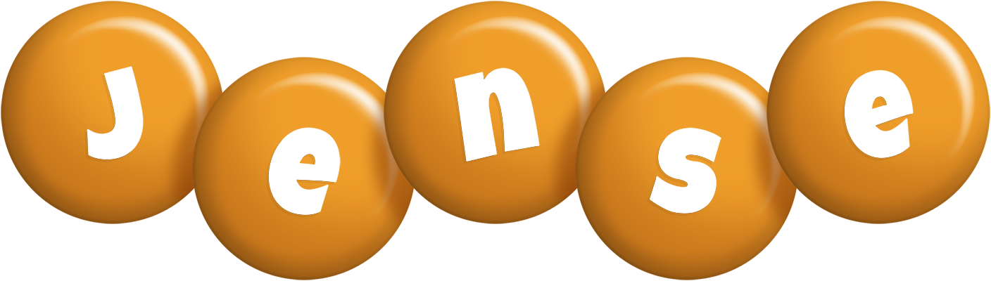 Jense candy-orange logo