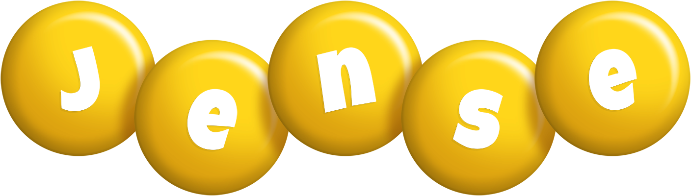 Jense candy-yellow logo