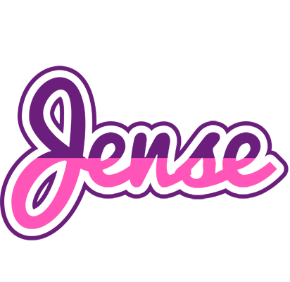 Jense cheerful logo