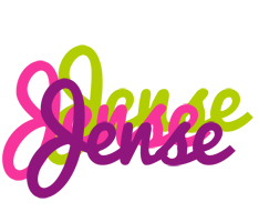 Jense flowers logo