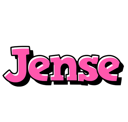 Jense girlish logo