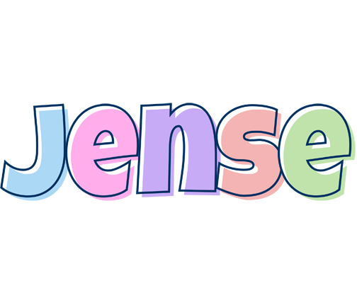 Jense pastel logo