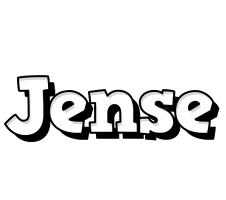 Jense snowing logo