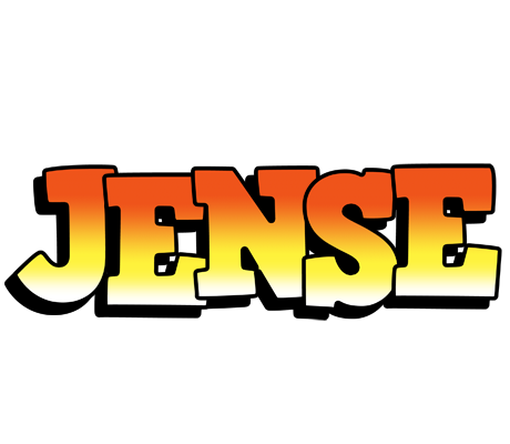 Jense sunset logo