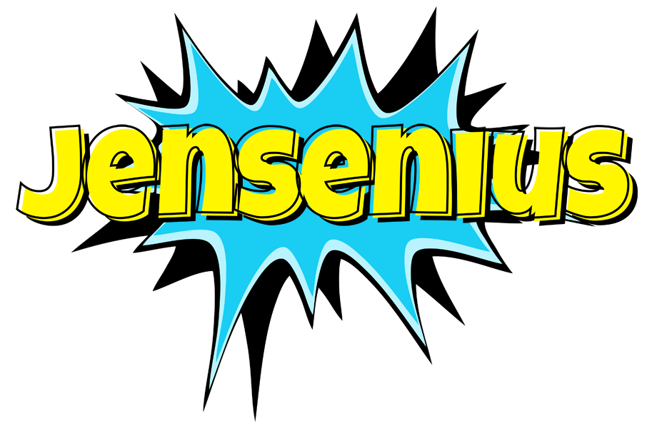 Jensenius amazing logo