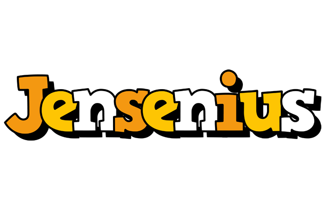 Jensenius cartoon logo