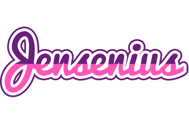 Jensenius cheerful logo