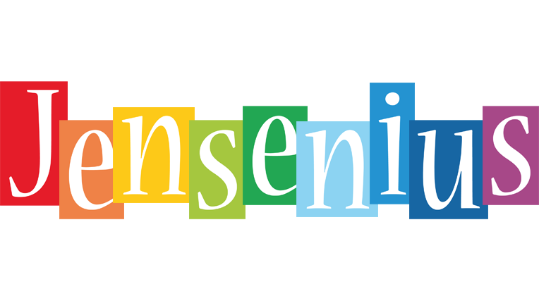 Jensenius colors logo