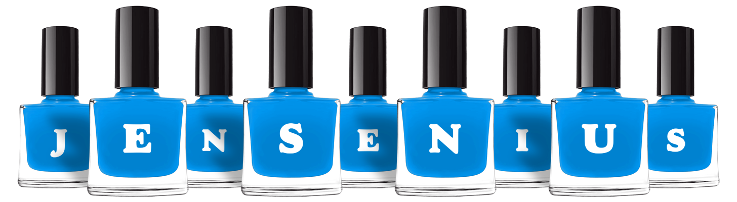 Jensenius glossy logo