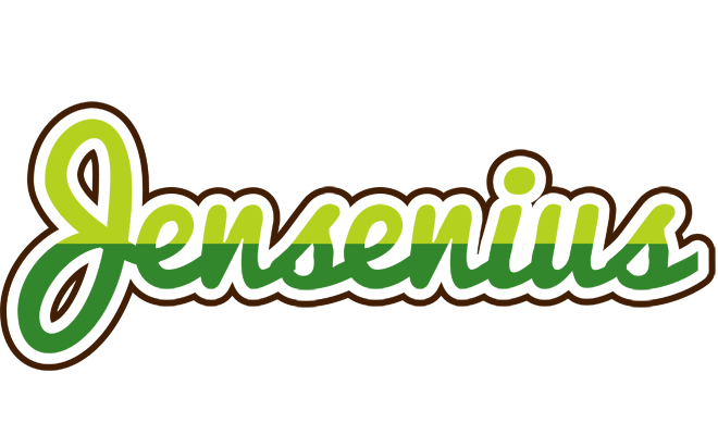 Jensenius golfing logo