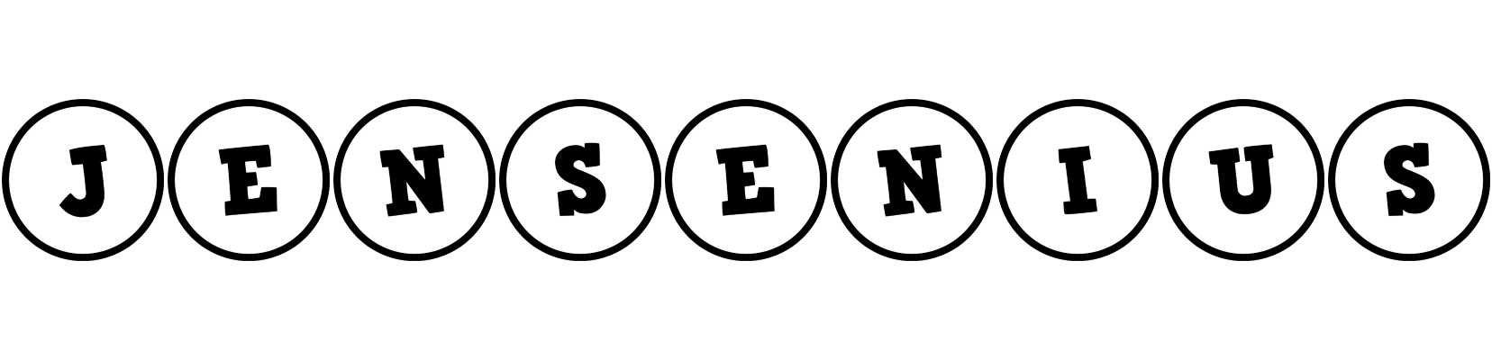 Jensenius handy logo