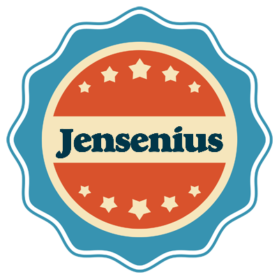 Jensenius labels logo