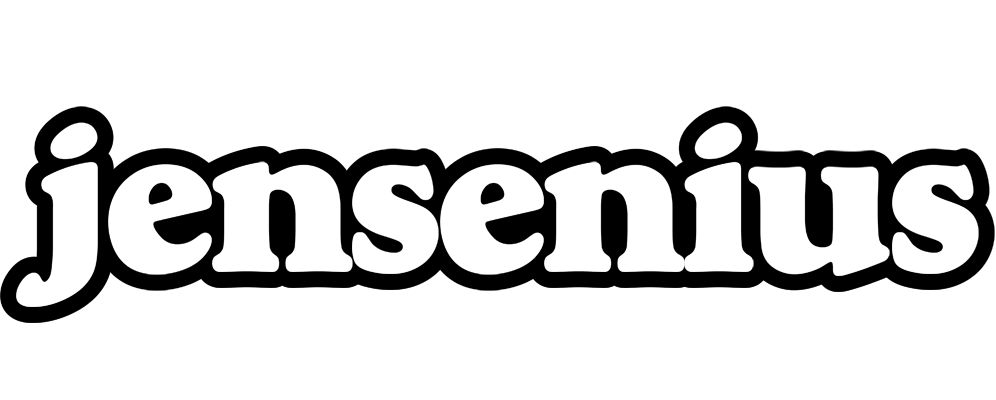 Jensenius panda logo