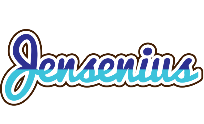 Jensenius raining logo