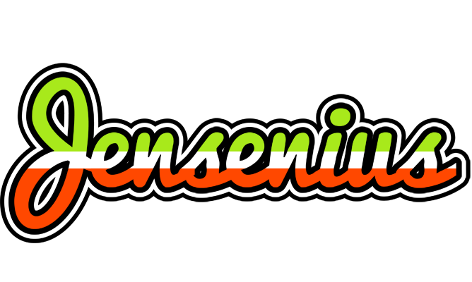 Jensenius superfun logo