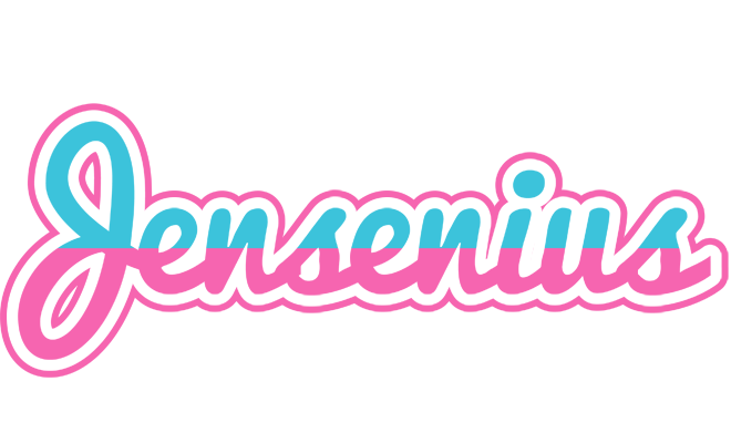 Jensenius woman logo