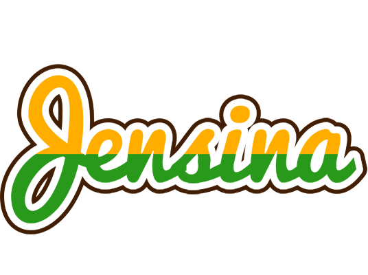 Jensina banana logo