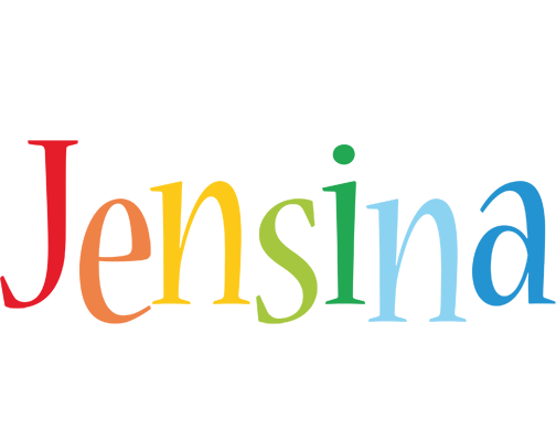 Jensina birthday logo