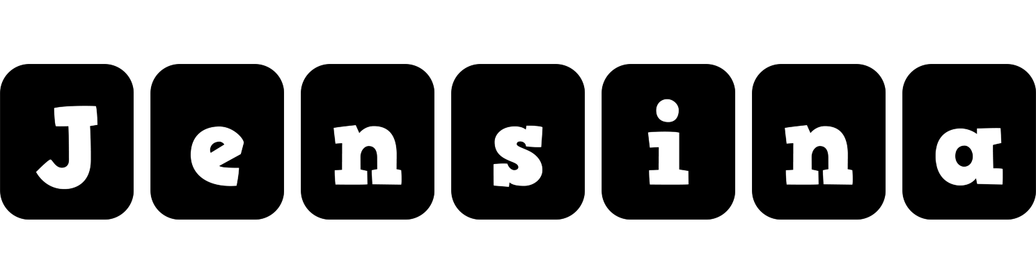 Jensina box logo