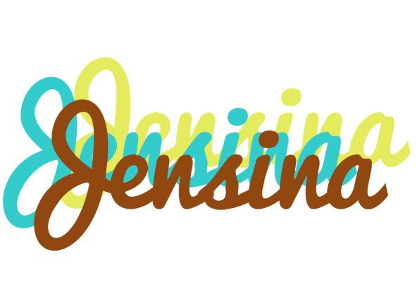 Jensina cupcake logo