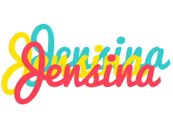 Jensina disco logo