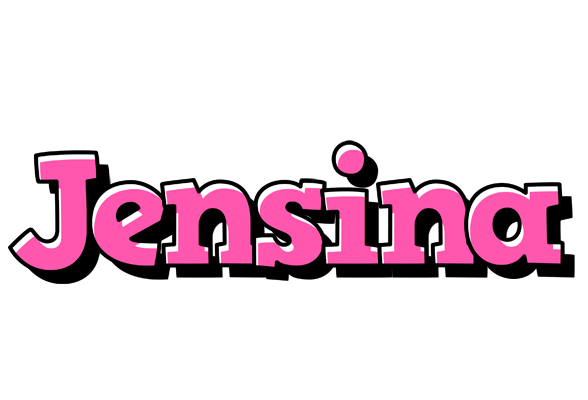 Jensina girlish logo