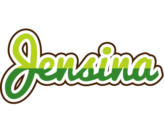 Jensina golfing logo