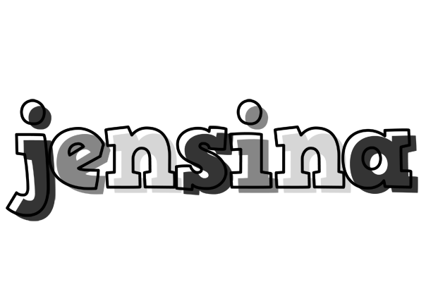 Jensina night logo