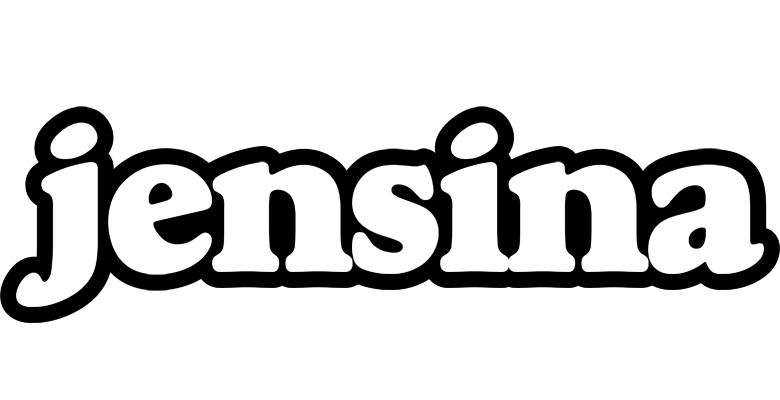 Jensina panda logo
