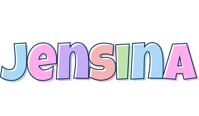 Jensina pastel logo