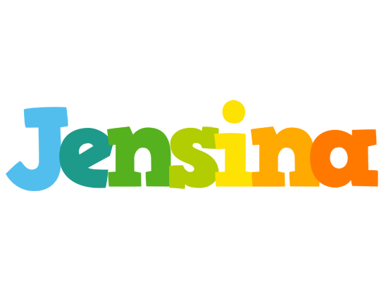 Jensina rainbows logo