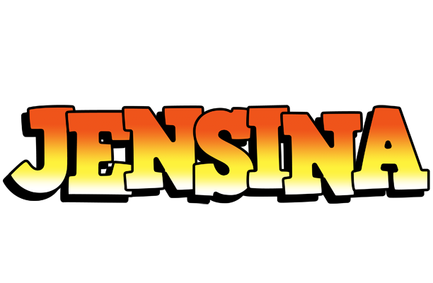 Jensina sunset logo