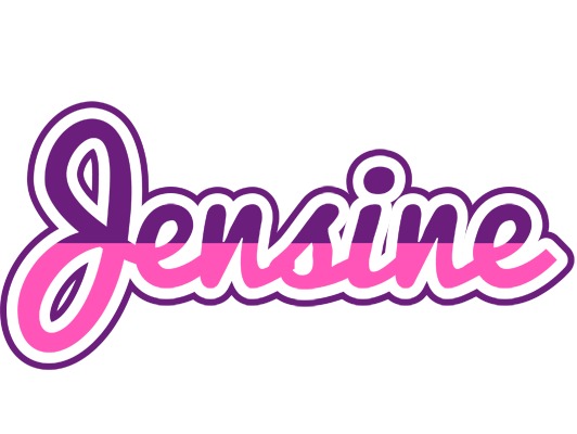 Jensine cheerful logo
