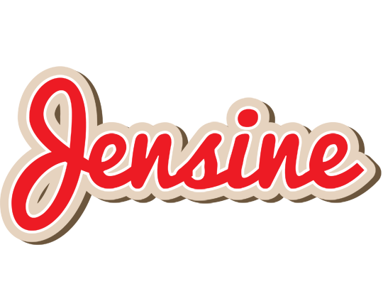 Jensine chocolate logo