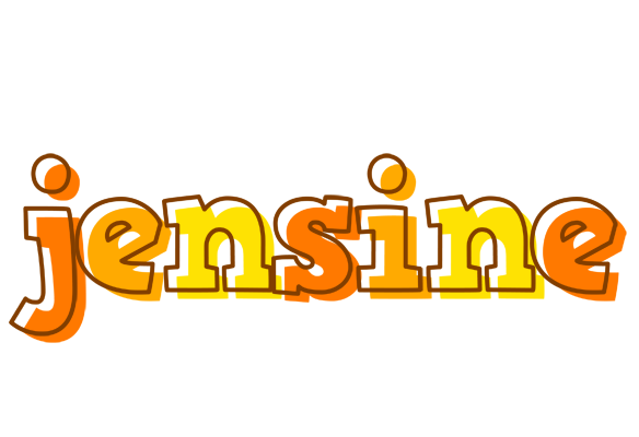 Jensine desert logo