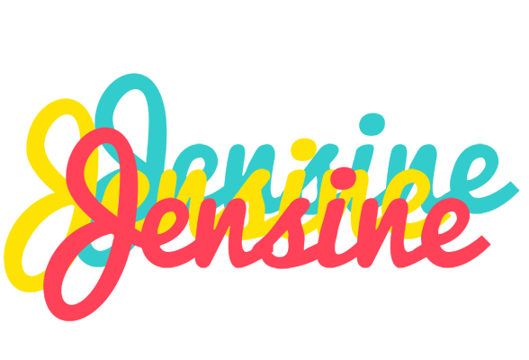 Jensine disco logo