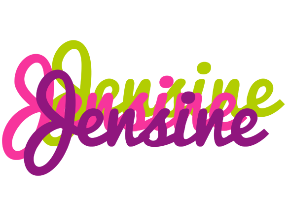 Jensine flowers logo