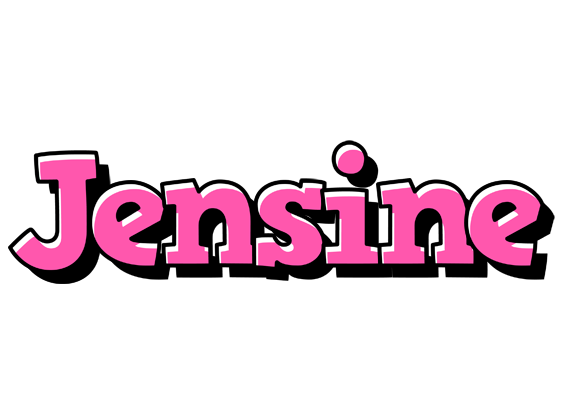 Jensine girlish logo