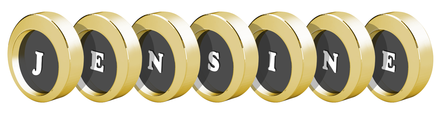 Jensine gold logo